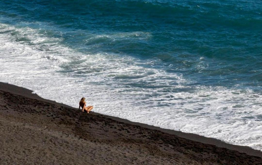La Calma - Sea View - Private Space 100M Beach Candelaria Extérieur photo
